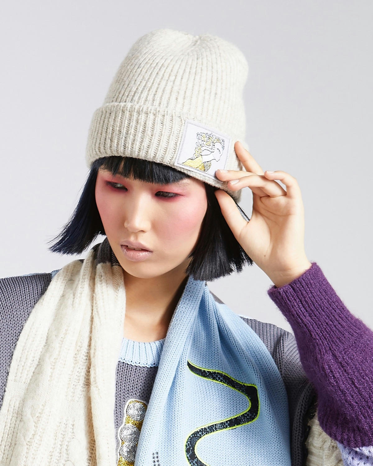 Joanne Hynes By The Water Rib Knit Hat