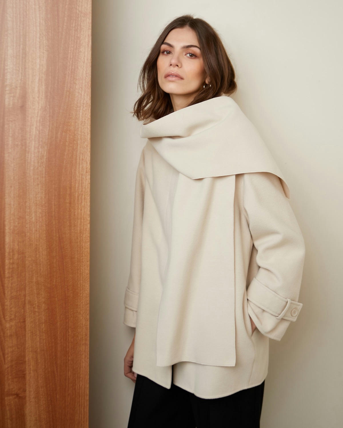 Gallery Scarf Coat