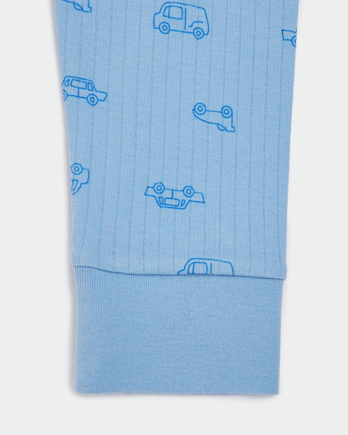 Car Printed Ribbed Pyjamas (6 months-8 years)