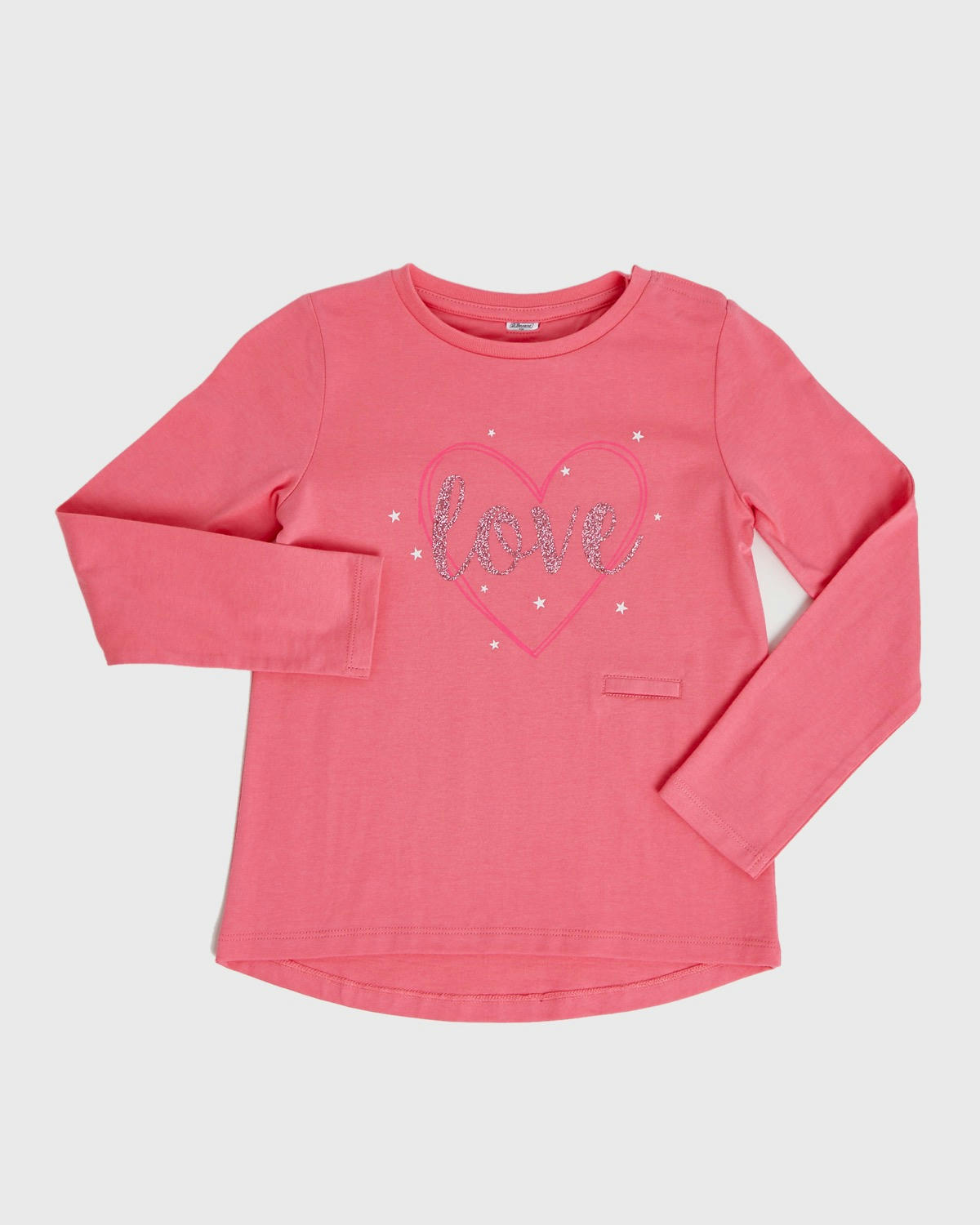 Girls Easy Dressing Long-Sleeved Top (2 - 9 years)