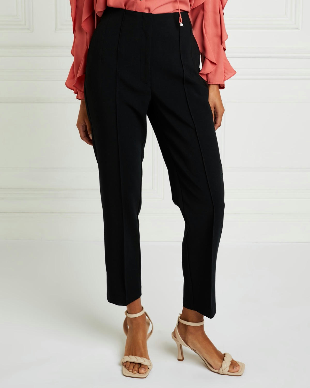 Gallery Seamed Straight Leg Trousers