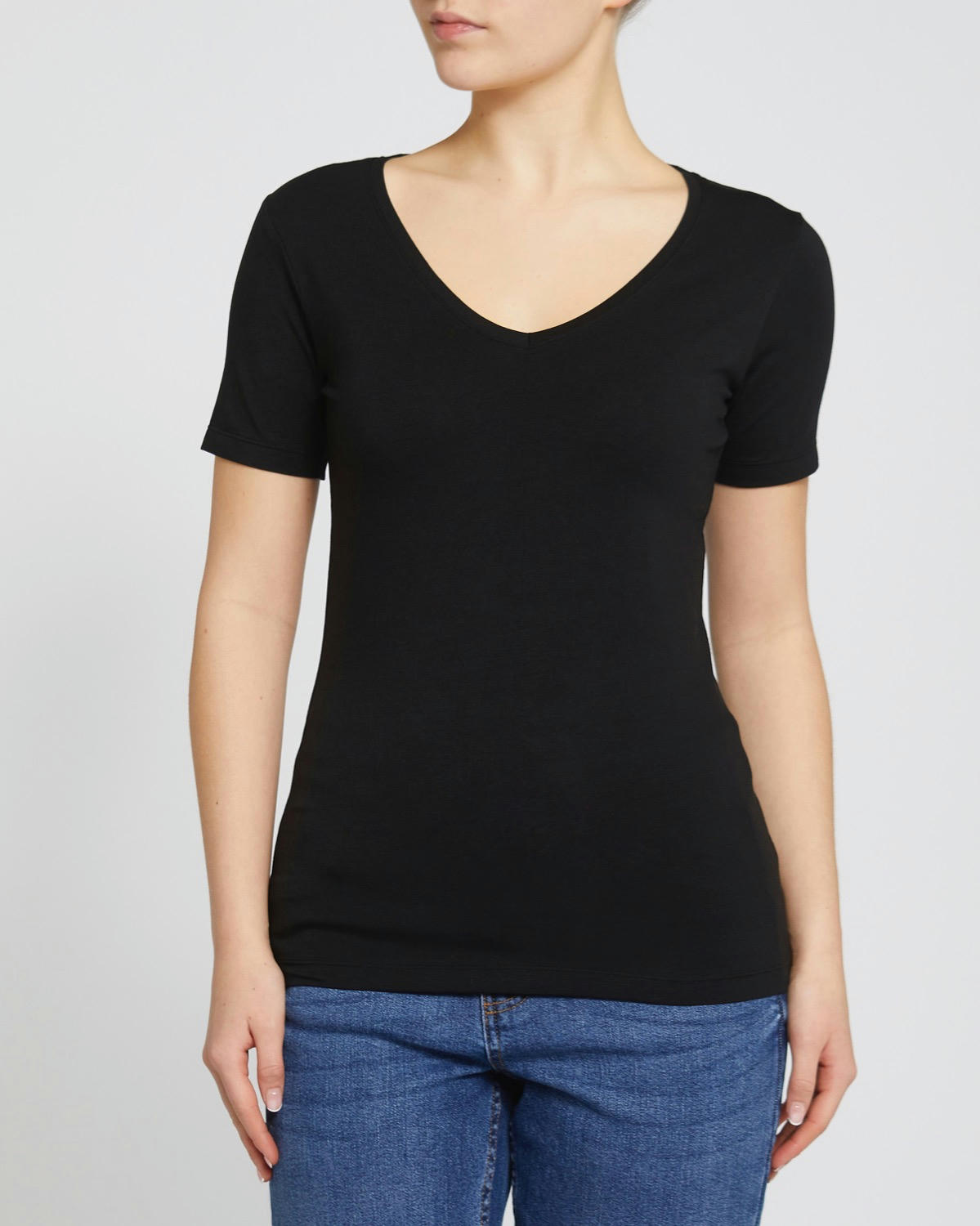 Stretch V-Neck T-Shirt