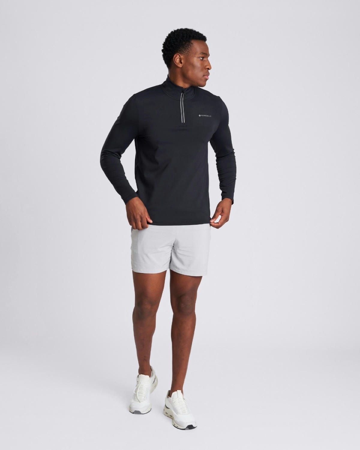 Central Qtr Zip Training Top
