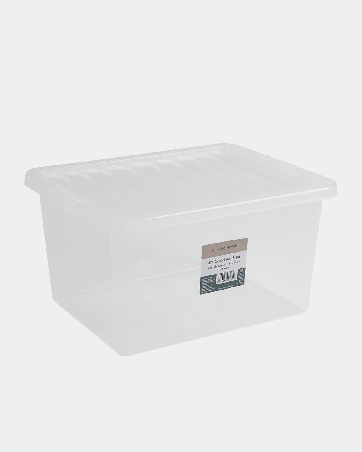 Clear Storage Box With Lid