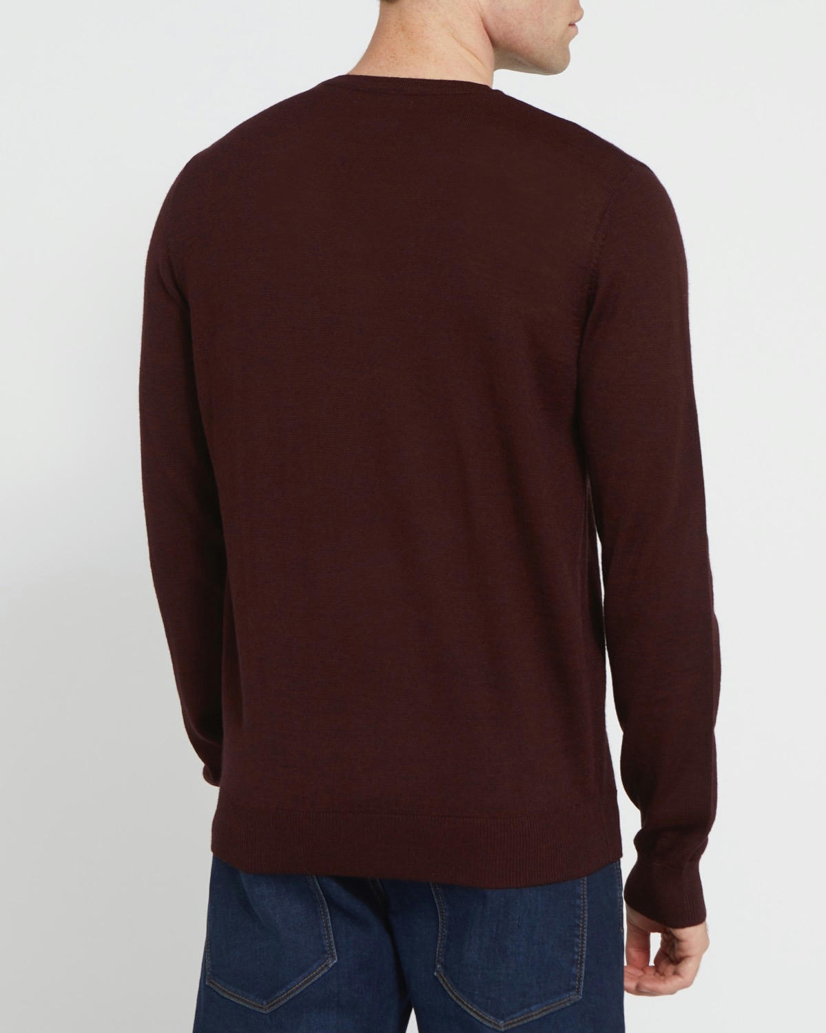 Merino Blend V-Neck Jumper