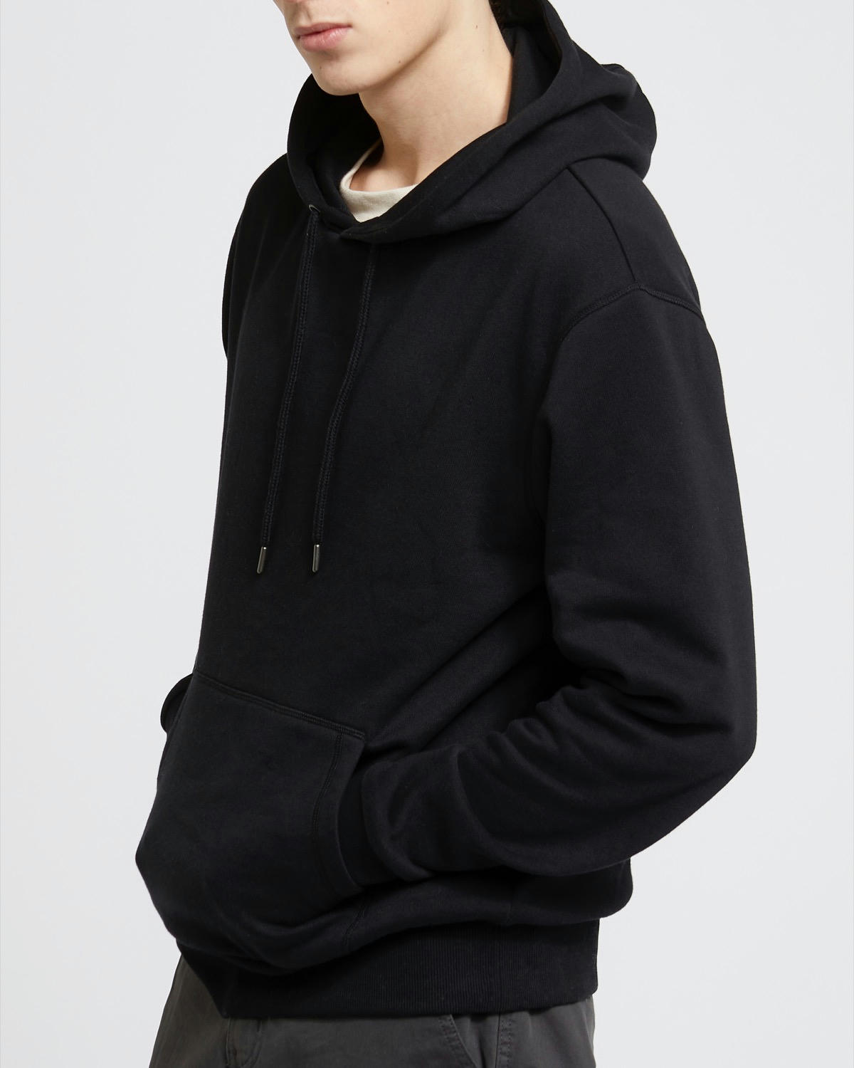 Regular Fit Cotton Rich Hoodie