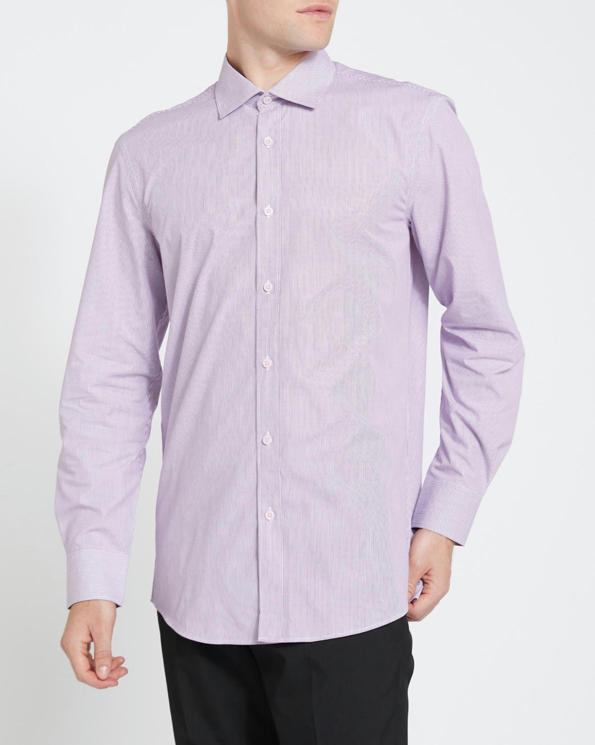 Regular Fit Cotton-Rich Design Shirt