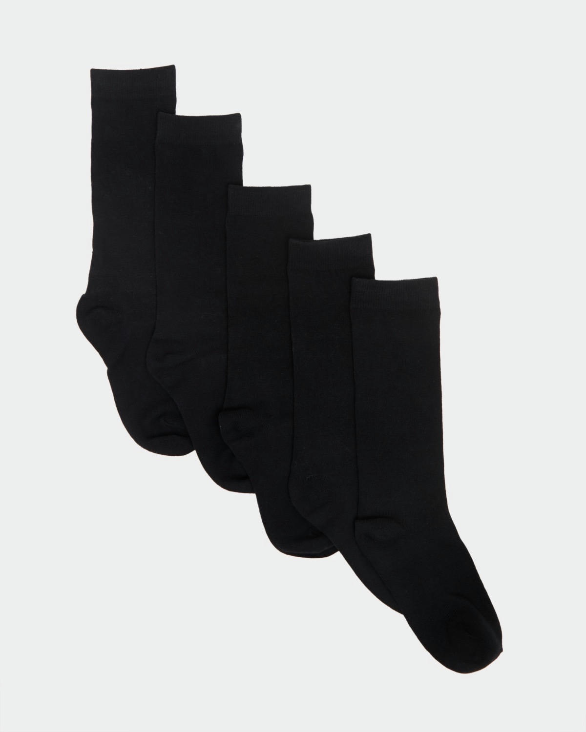 Girls Cotton Rich Knee High Socks - Pack Of 5