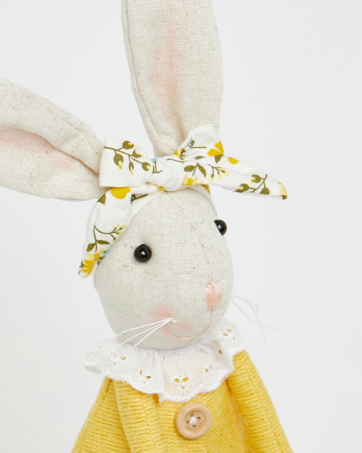 Easter Bunny In Floral Dress