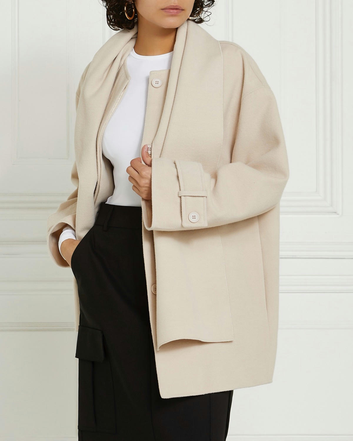 Gallery Scarf Coat