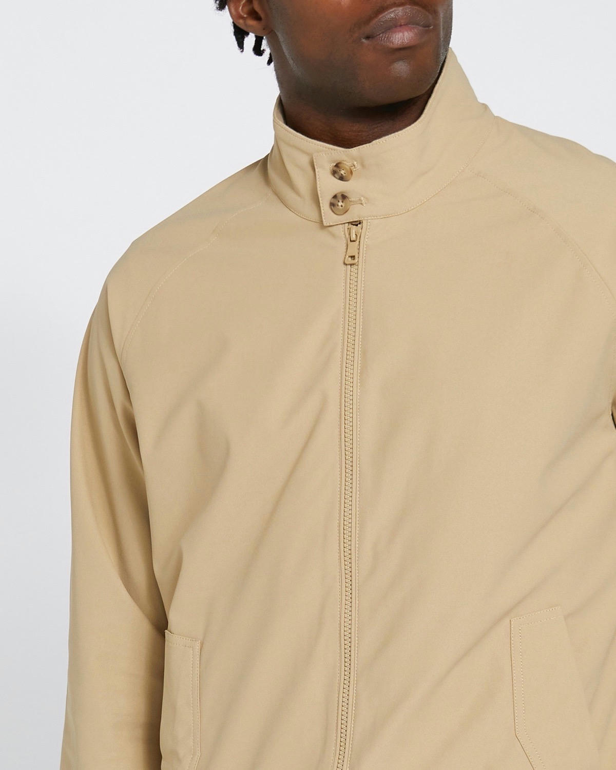 Blouson Jacket With Stretch