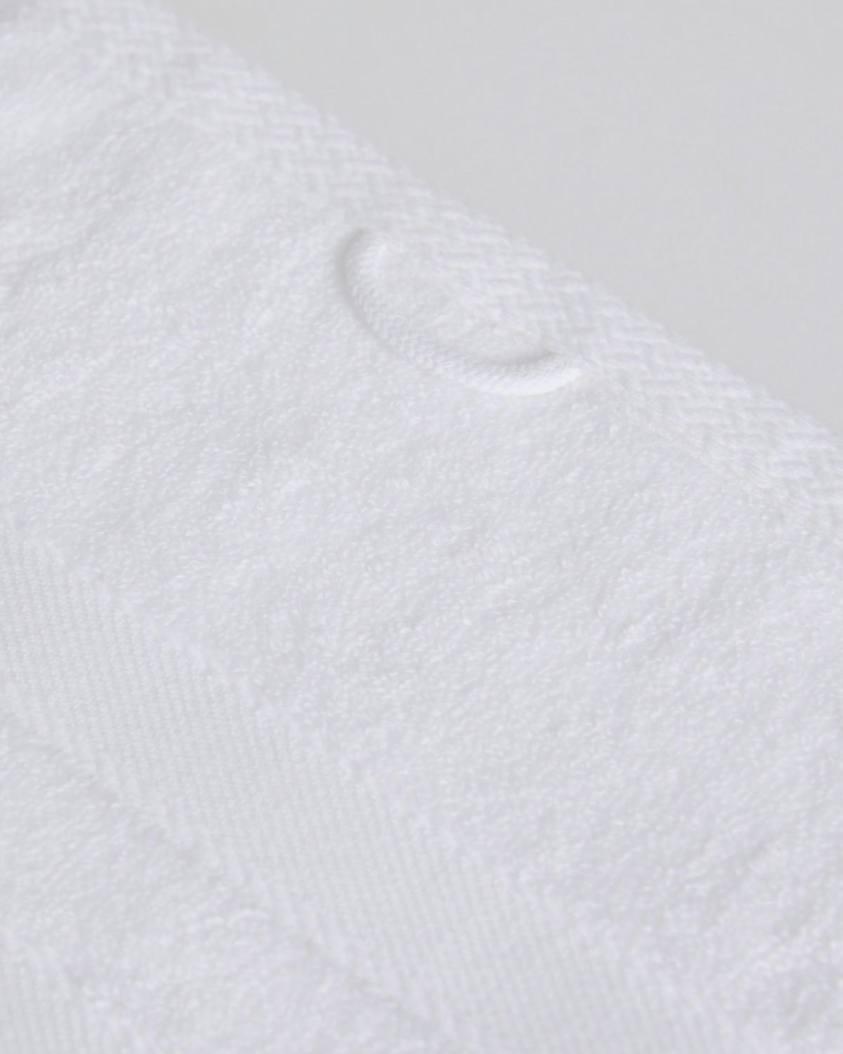 Francis Brennan the Collection White Rope Towel