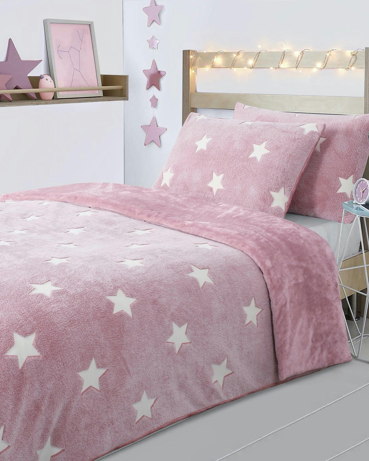 Glow In Dark Star Duvet Set