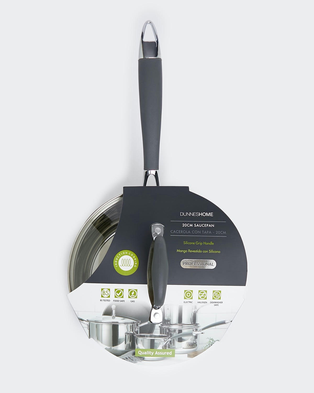 16cm Stainless Steel Saucepan