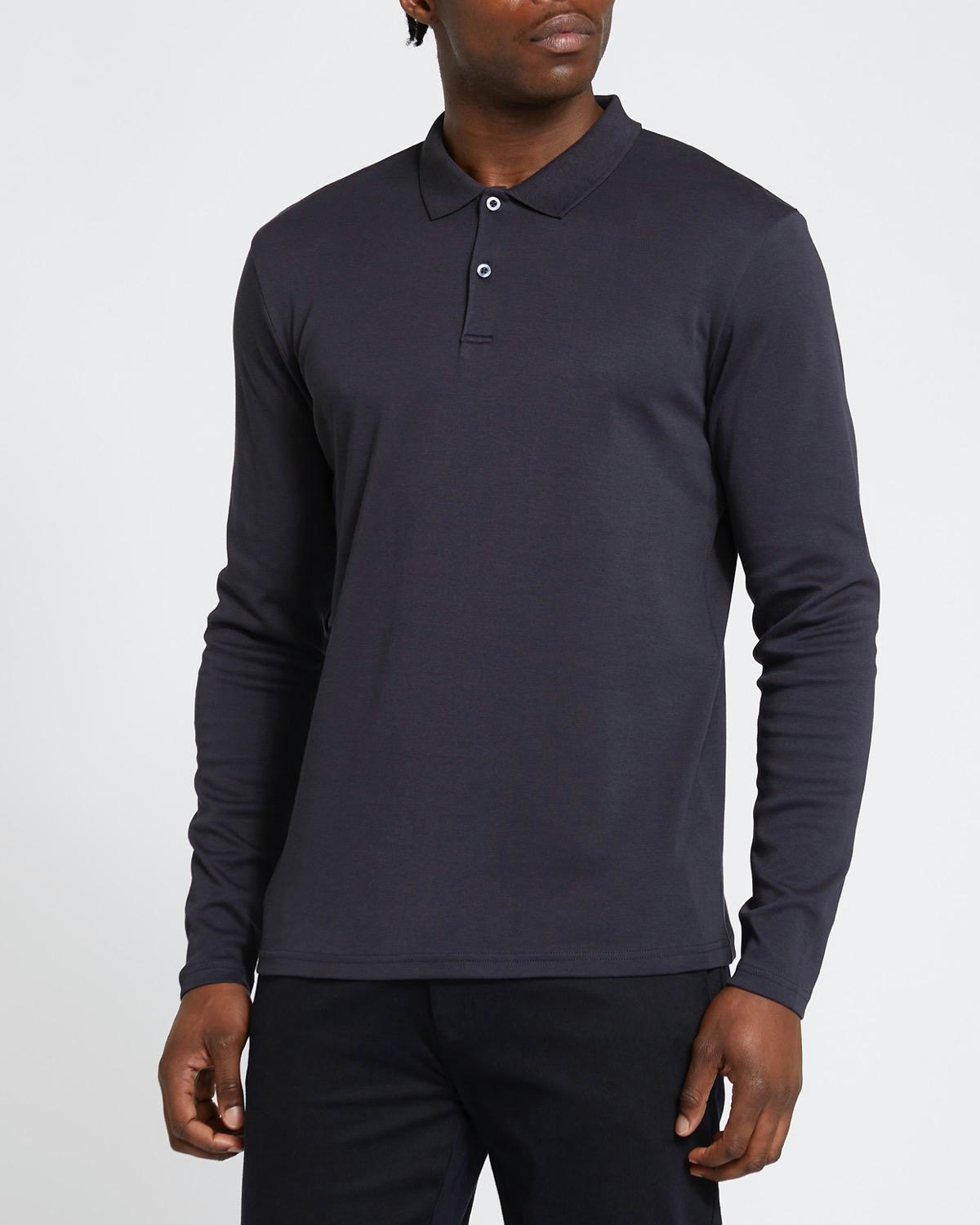 Long Sleeved Polo Top