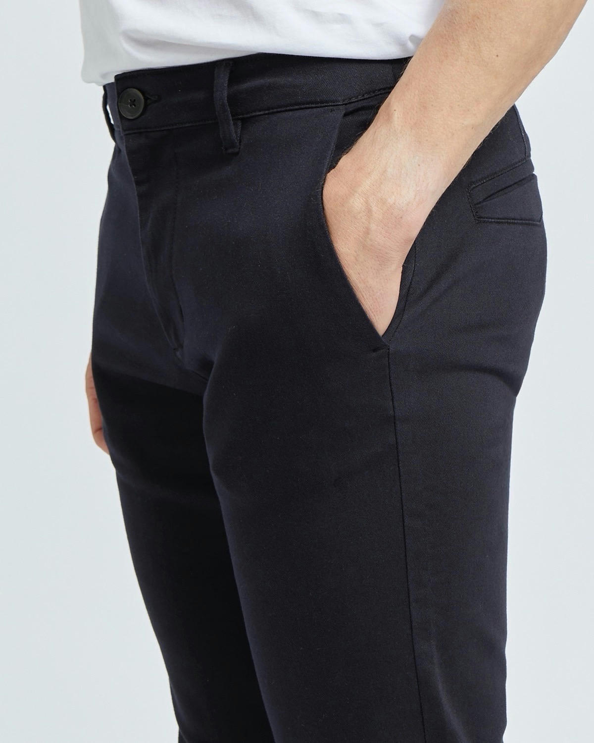 Tapered Fit Ultra Stretch Chino Trousers