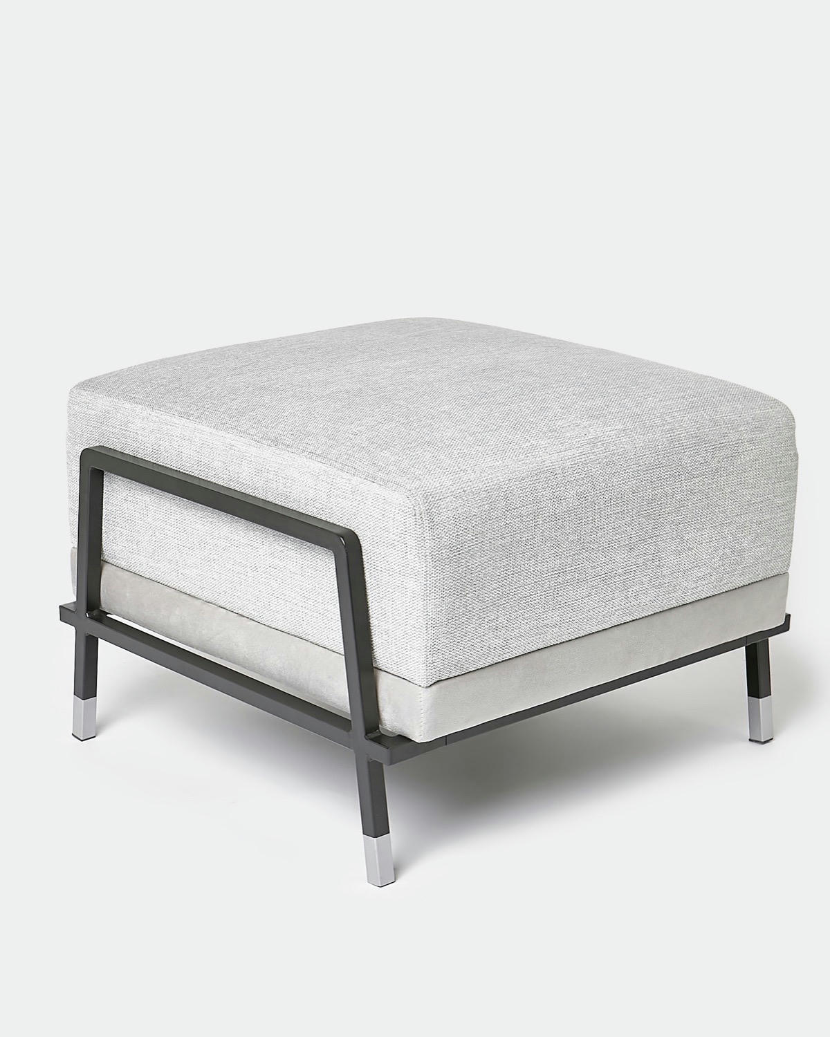 Francis Brennan the Collection Grey Kenmare Footstool