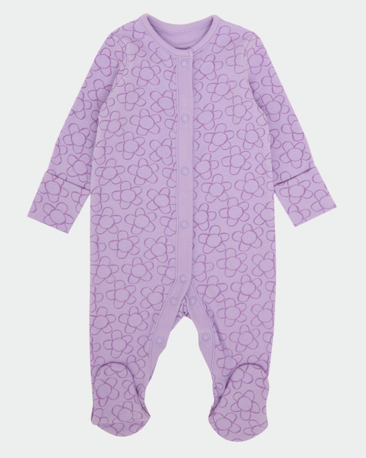 Baby Cotton Sleepsuits - Pack Of 3 (Newborn-23 Months)