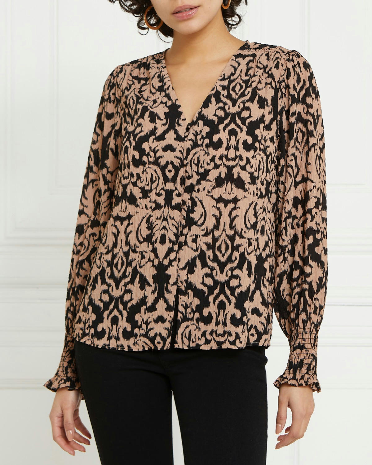Gallery Print Blouse