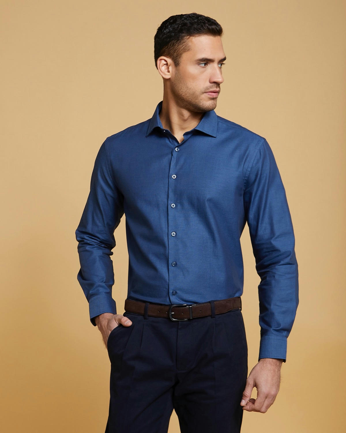 Paul Costelloe Living Dobby Shirt