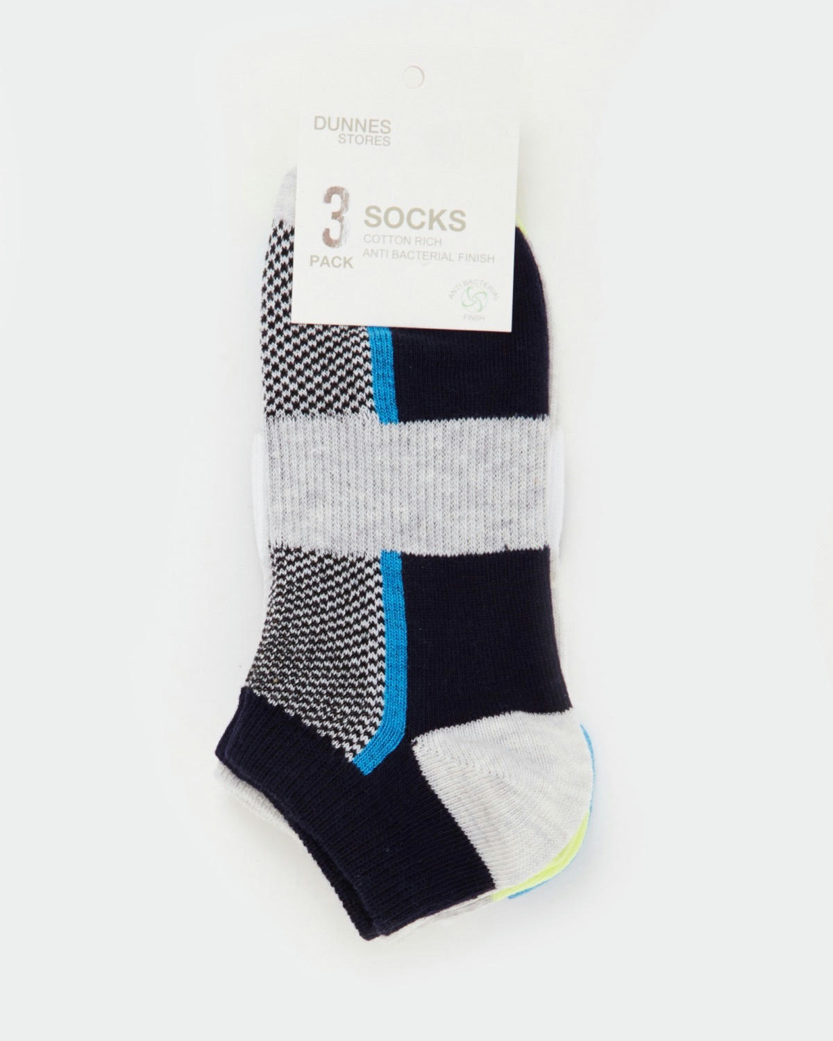 Boys Performance Sports Socks - Pack Of 3