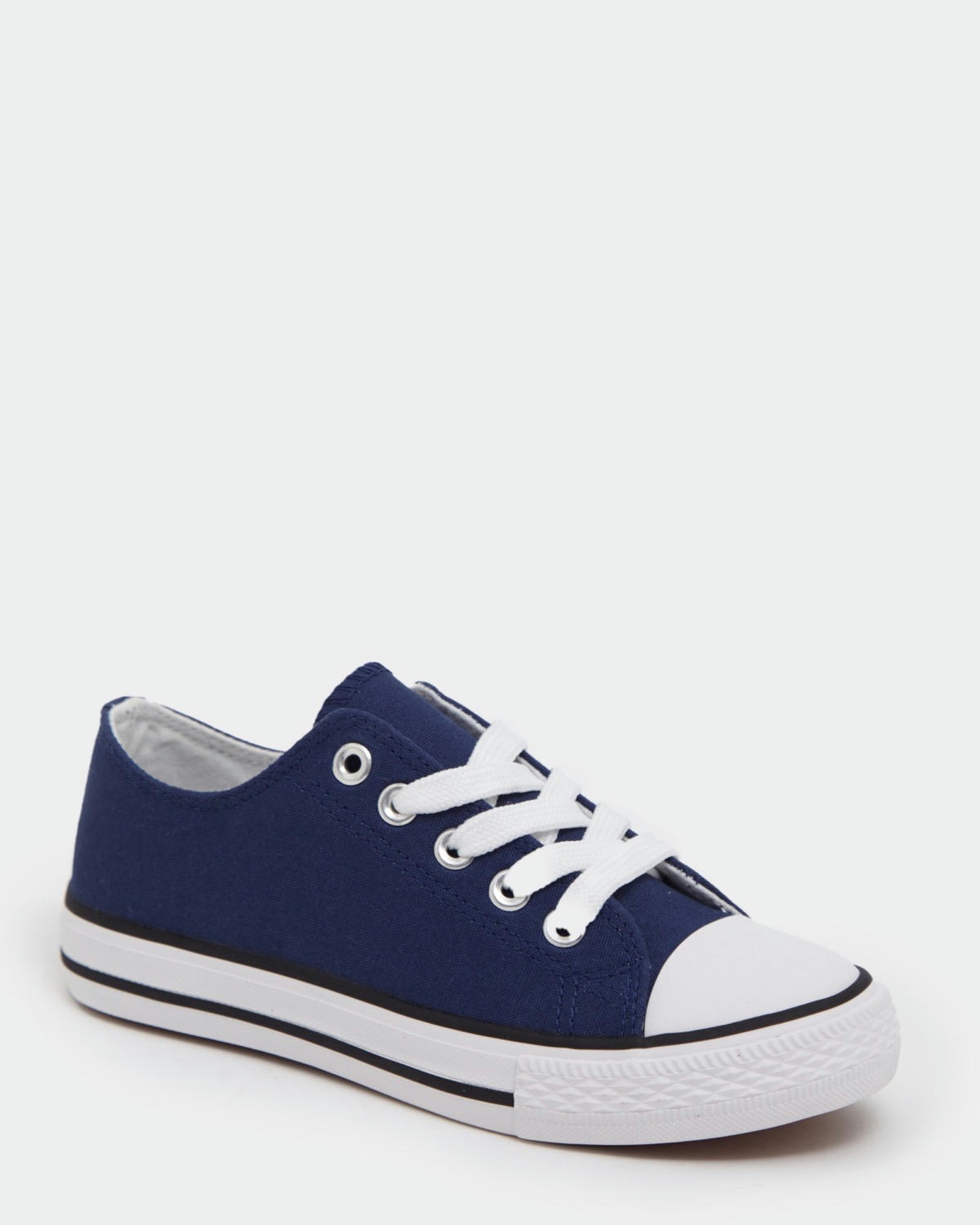Low Top Canvas Shoes (Size 8-5)