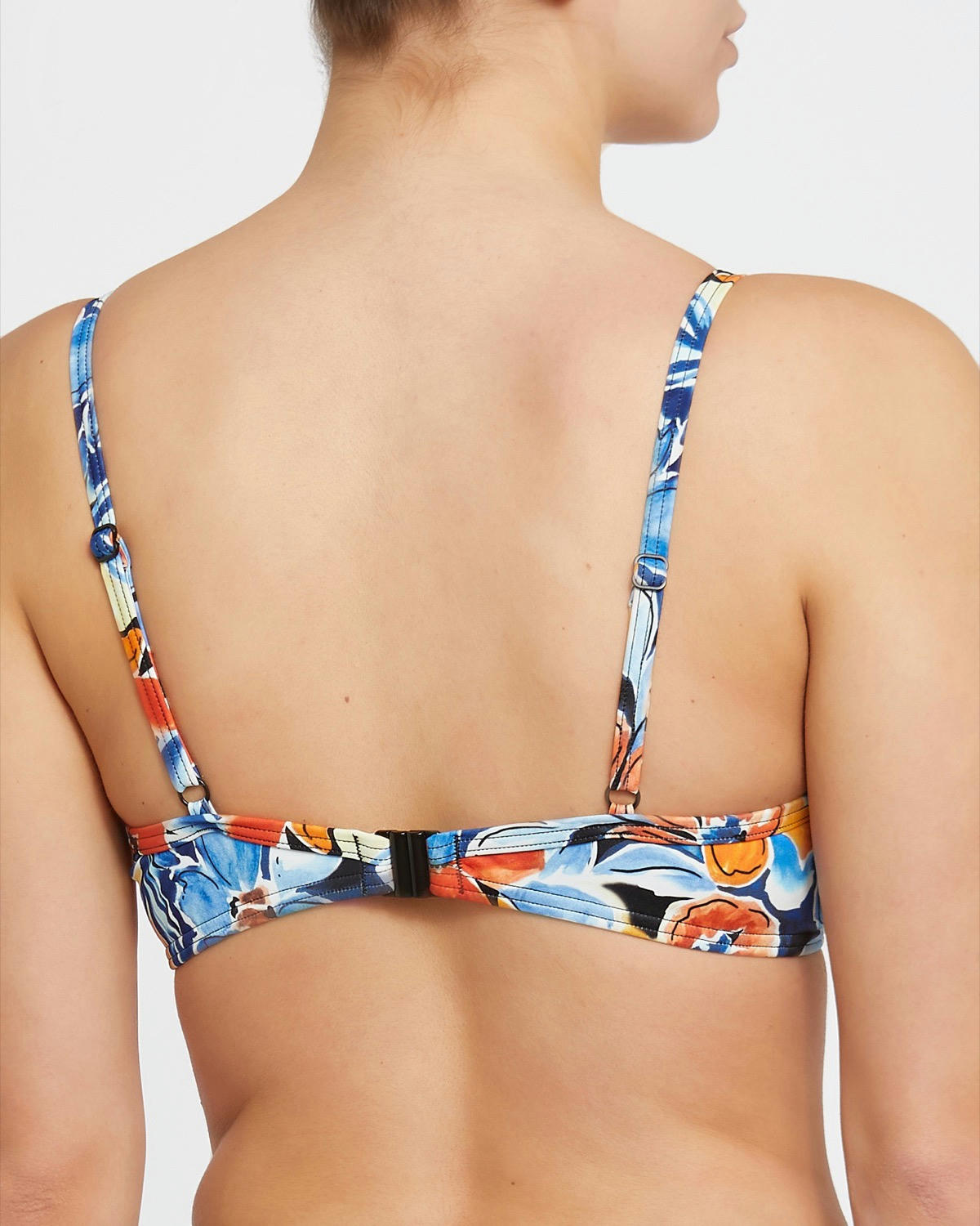 Pleated Bikini Top