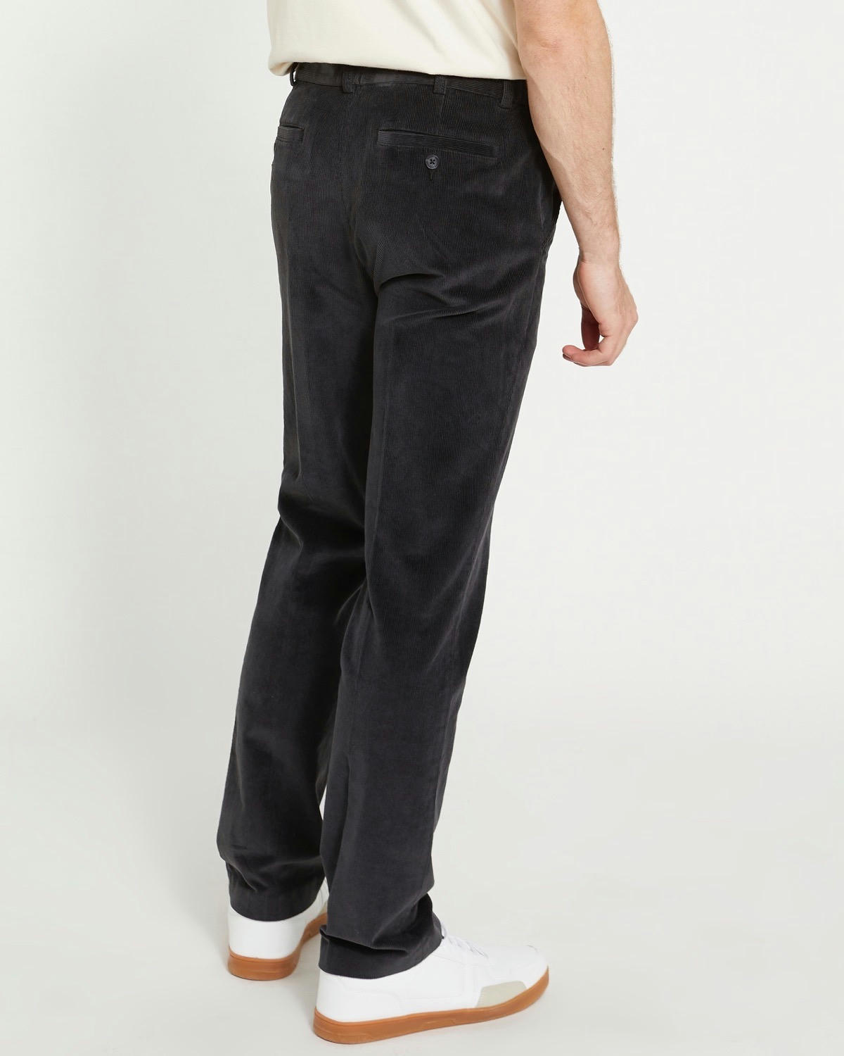 Regular Fit Stretch Corduroy Trousers