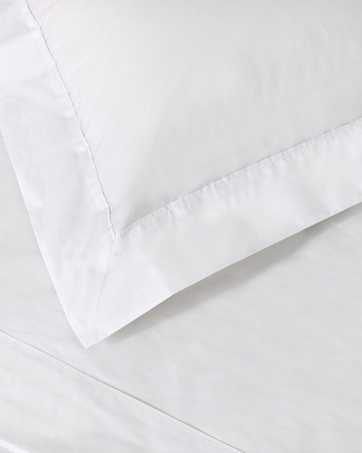 Francis Brennan the Collection White Oxford Pillowcase