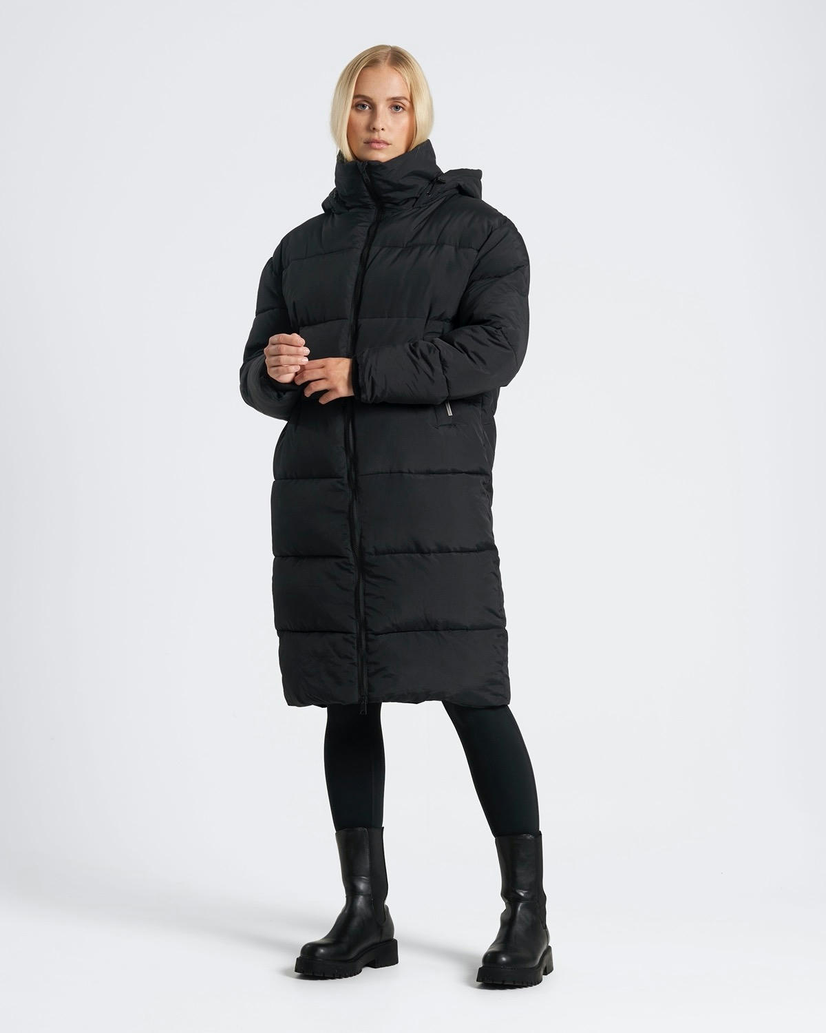 Powercut Outsider Longline Baffle Puffer