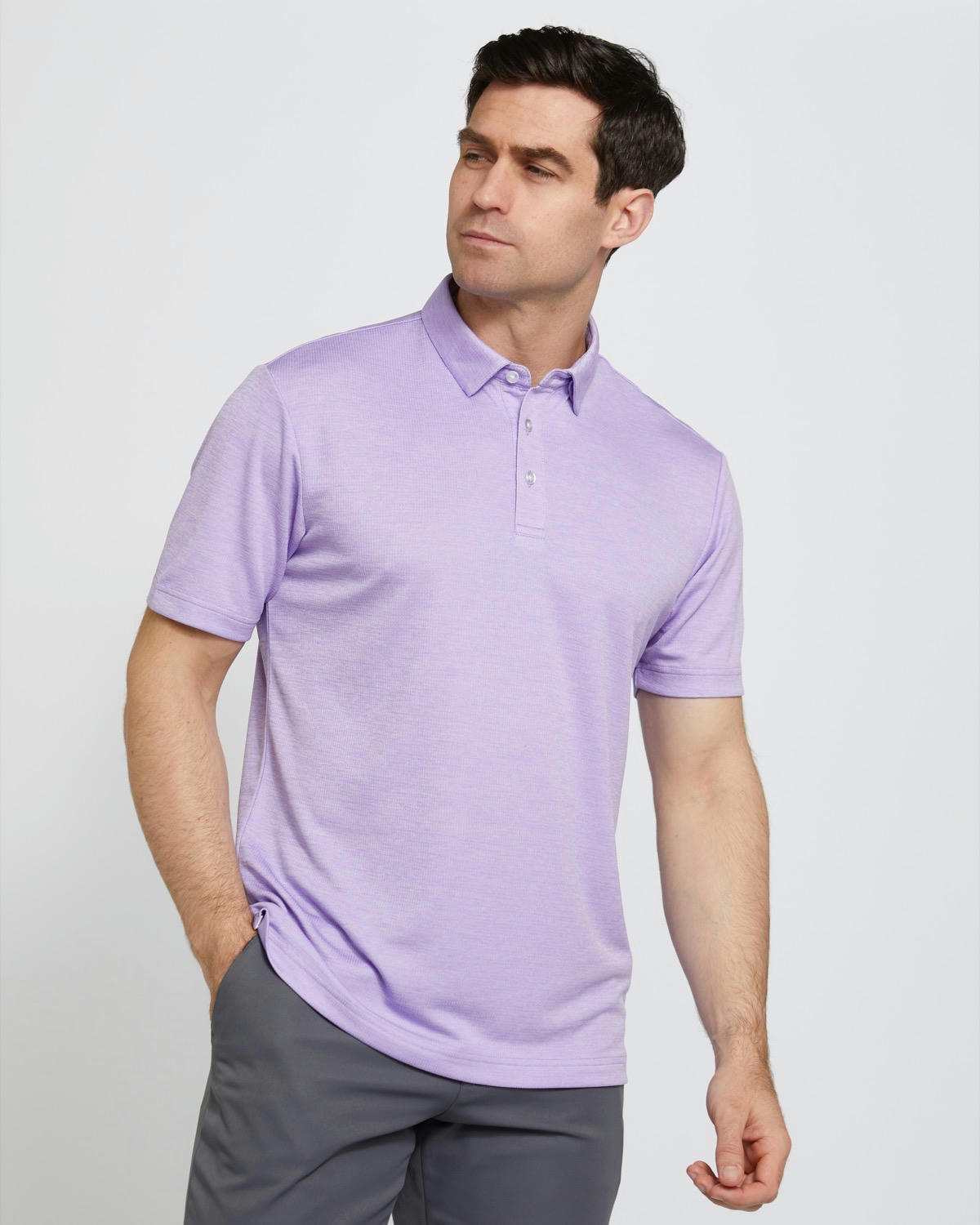 Pádraig Harrington Golf Textured Polo Shirt
