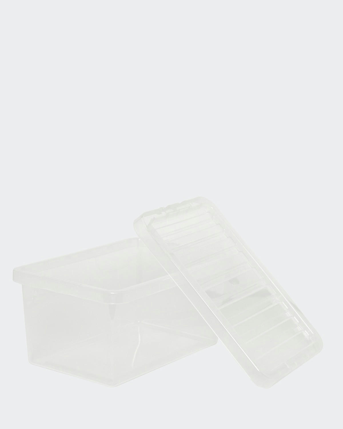 Clear Shoe Box Storage With Lid - Pack Of 3