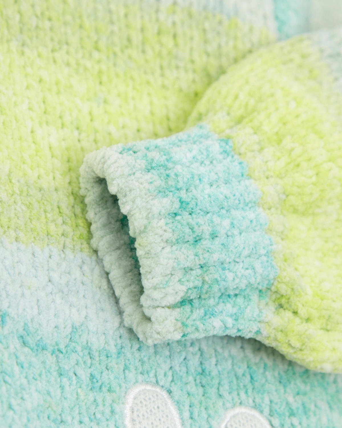 Space Dye Daisy Knitted Cardigan (6 Months-5 Years)