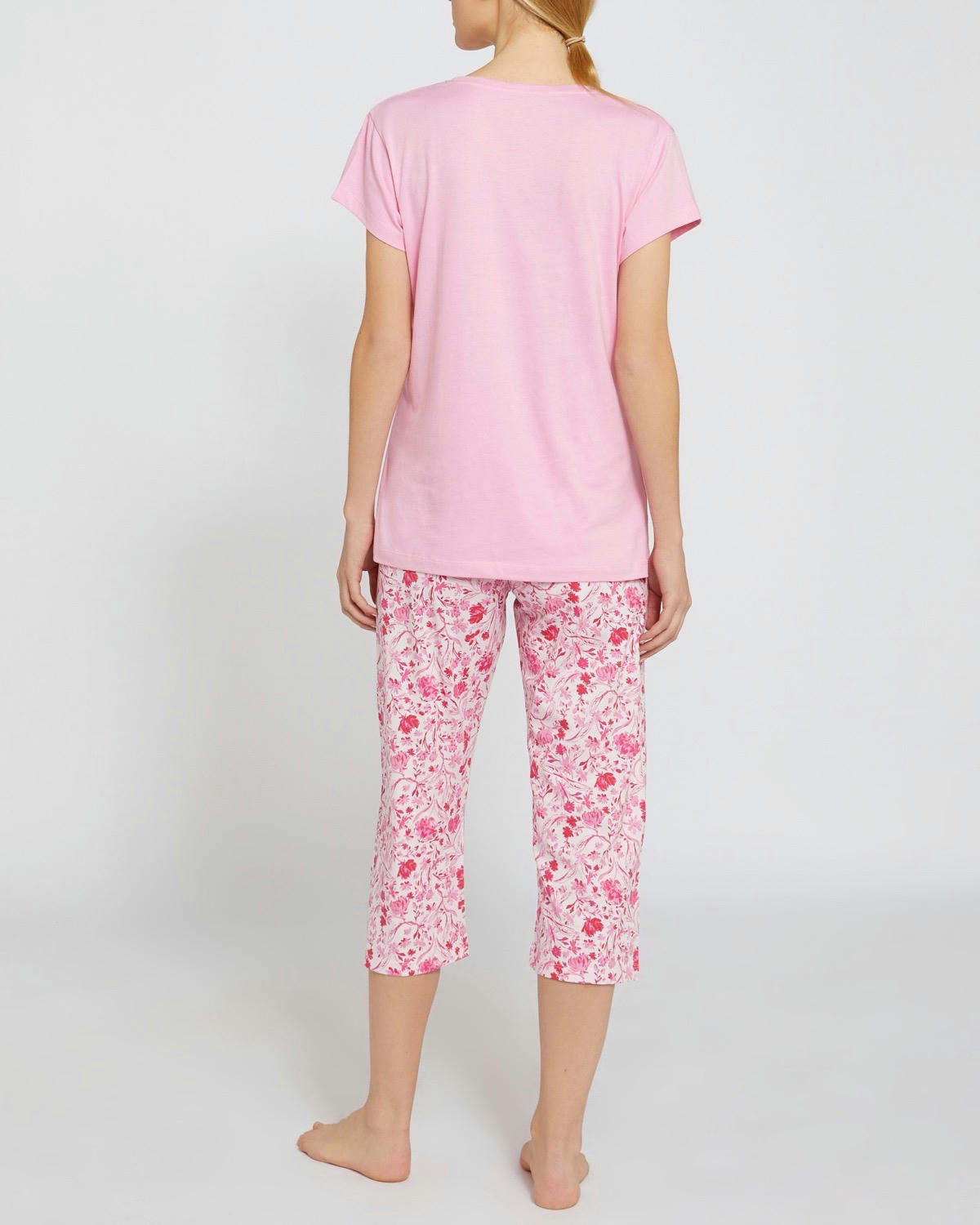 Cotton Cropped Pyjama Set