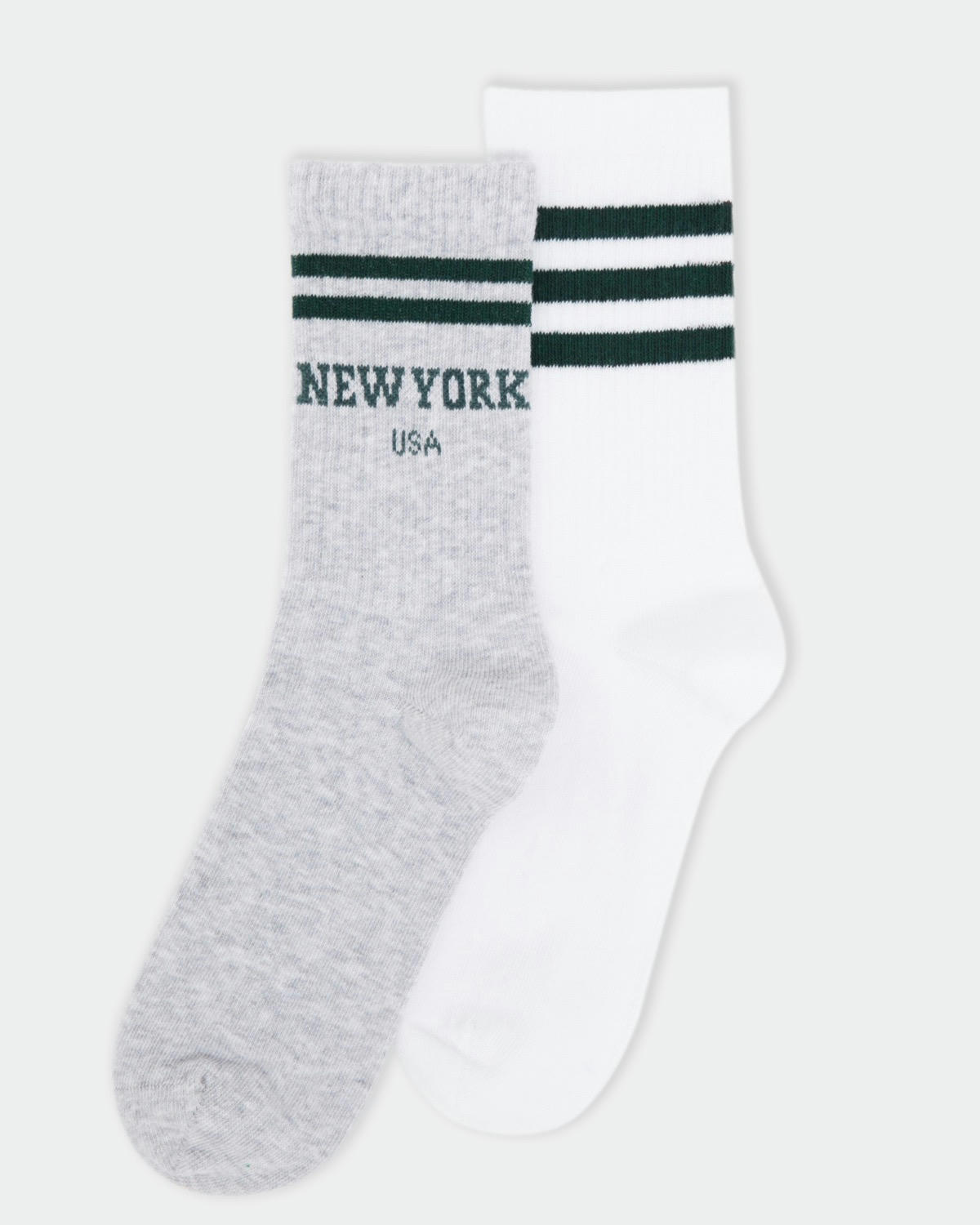 Fashion Stripe Socks - Pack Of 2