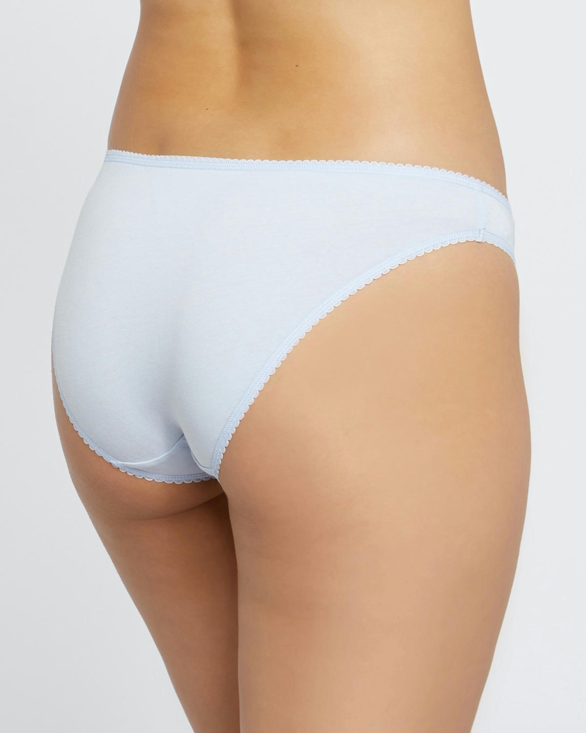 Plain Cotton-Rich Mini Briefs- Pack of 5