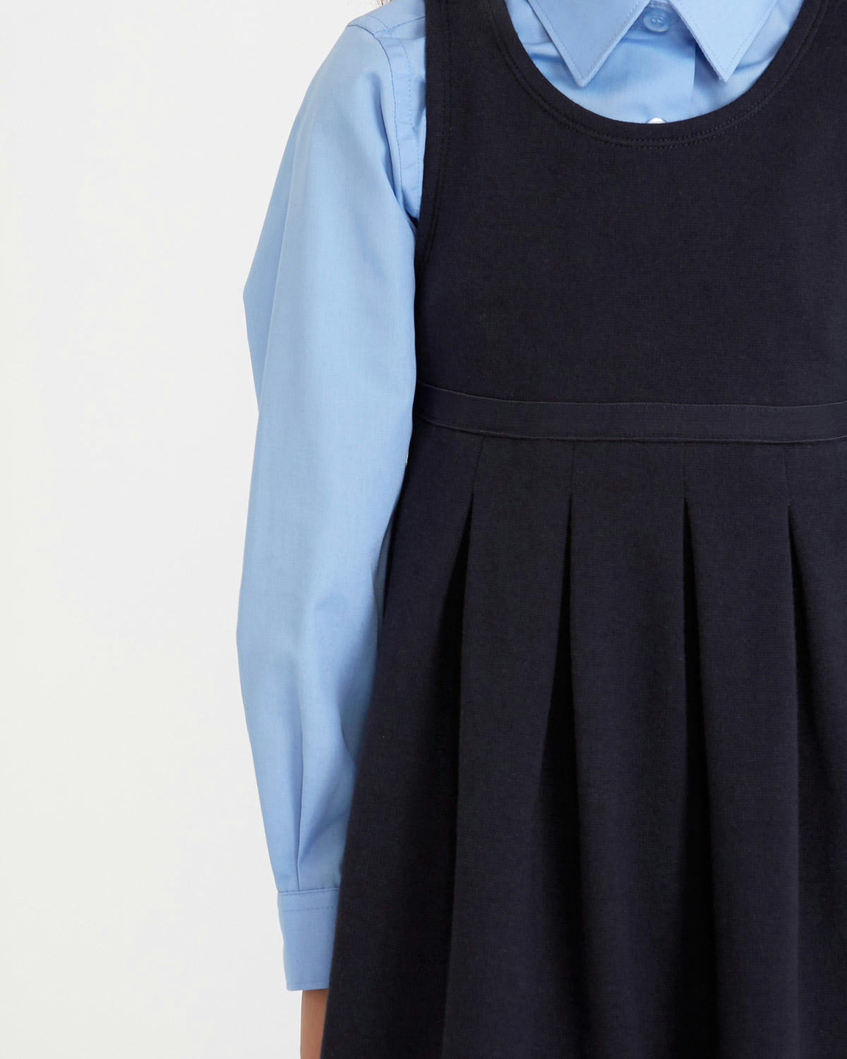 Cotton Rich Knitted Pinafore