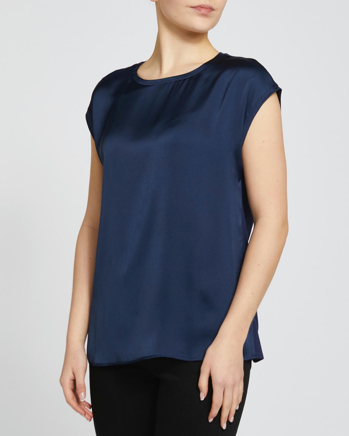 Woven Front Top