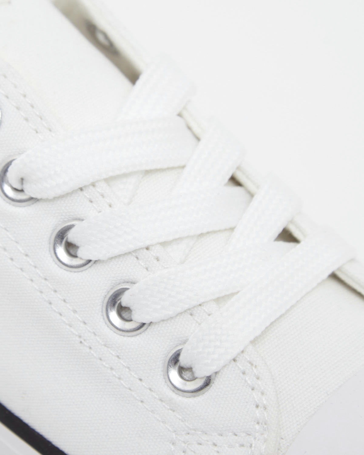 Low Top Canvas Shoes (Size 8-5)