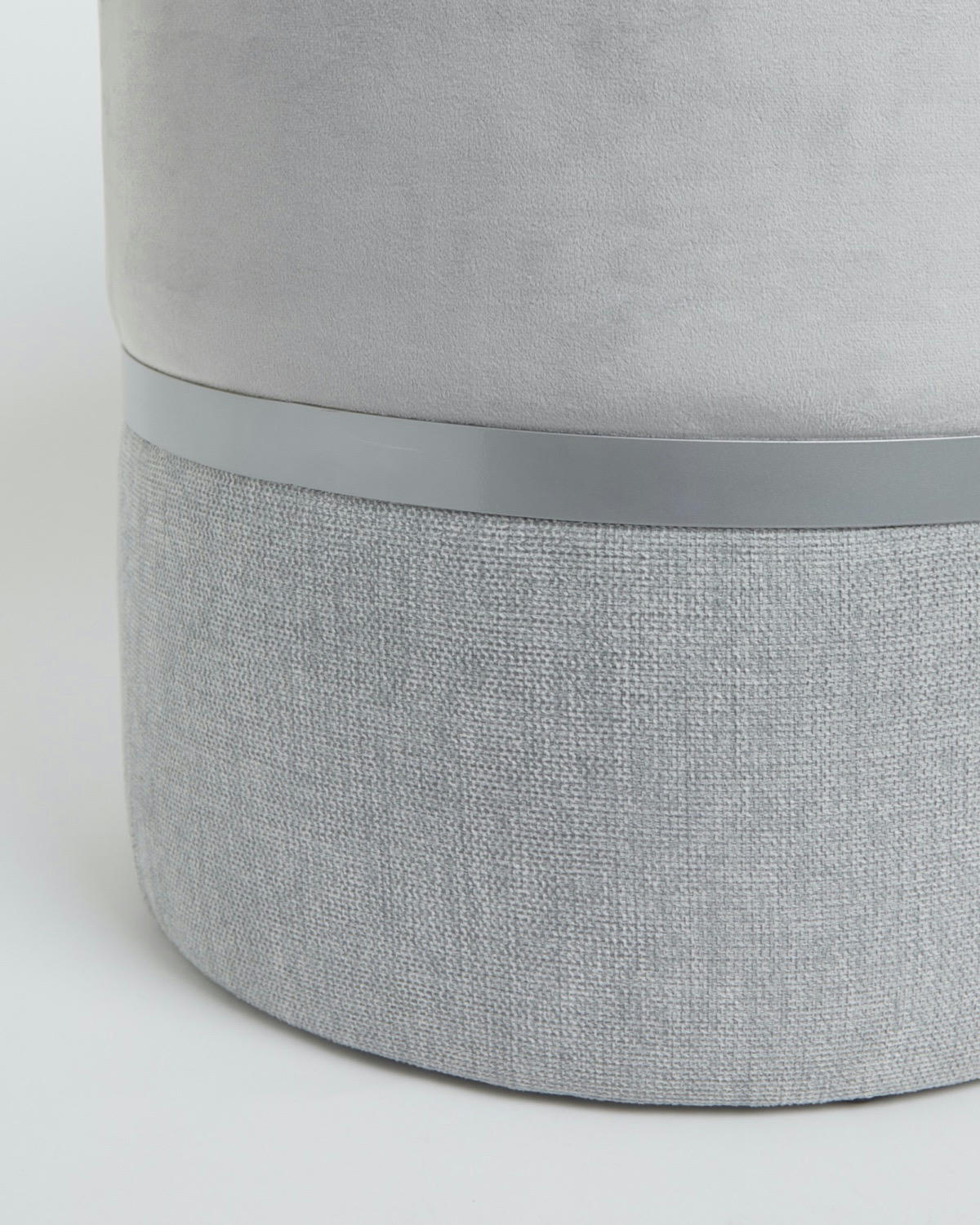 Francis Brennan the Collection Grey Kenmare Small Stool