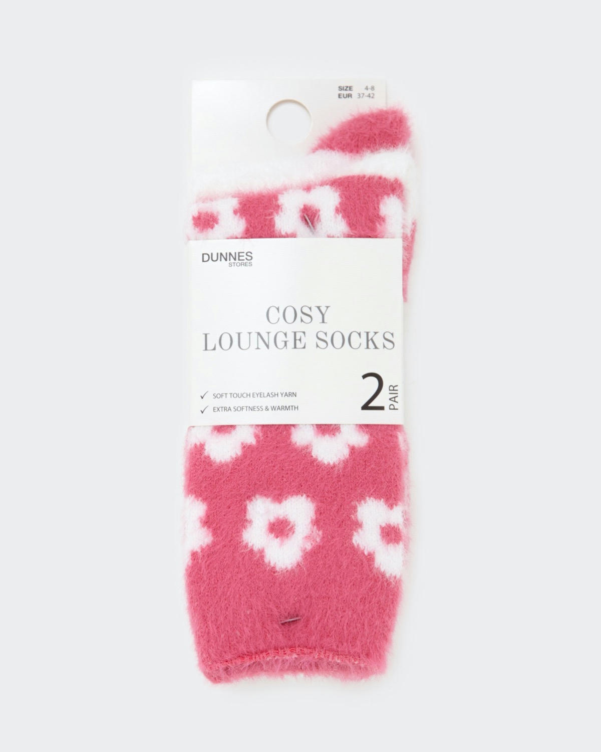 Soft Touch Lounge Socks - Pack Of 2