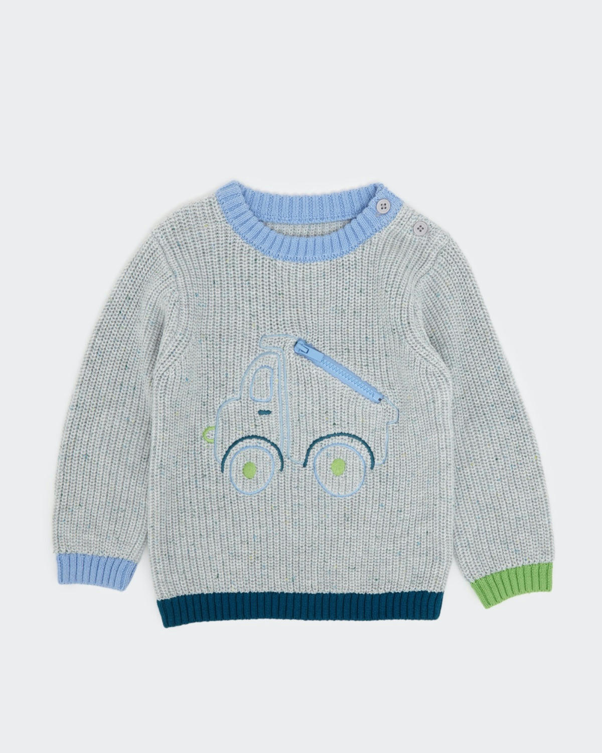 Truck Knit Jumper (6 months-4 years)