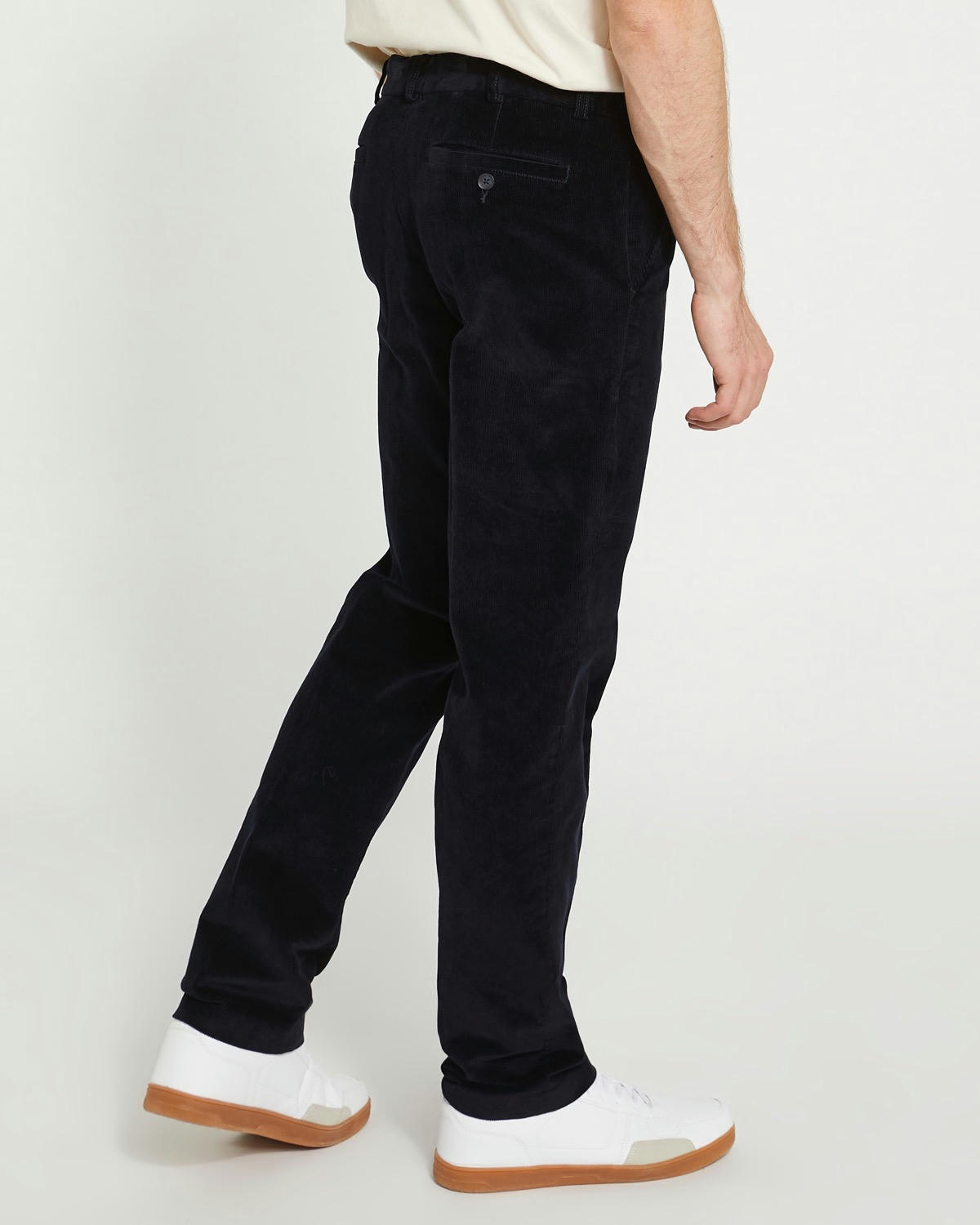 Regular Fit Stretch Corduroy Trousers