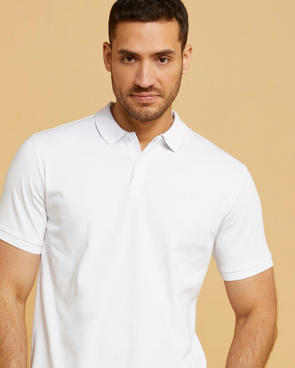 Paul Costelloe Living Mercerised Pima Cotton Polo Shirt