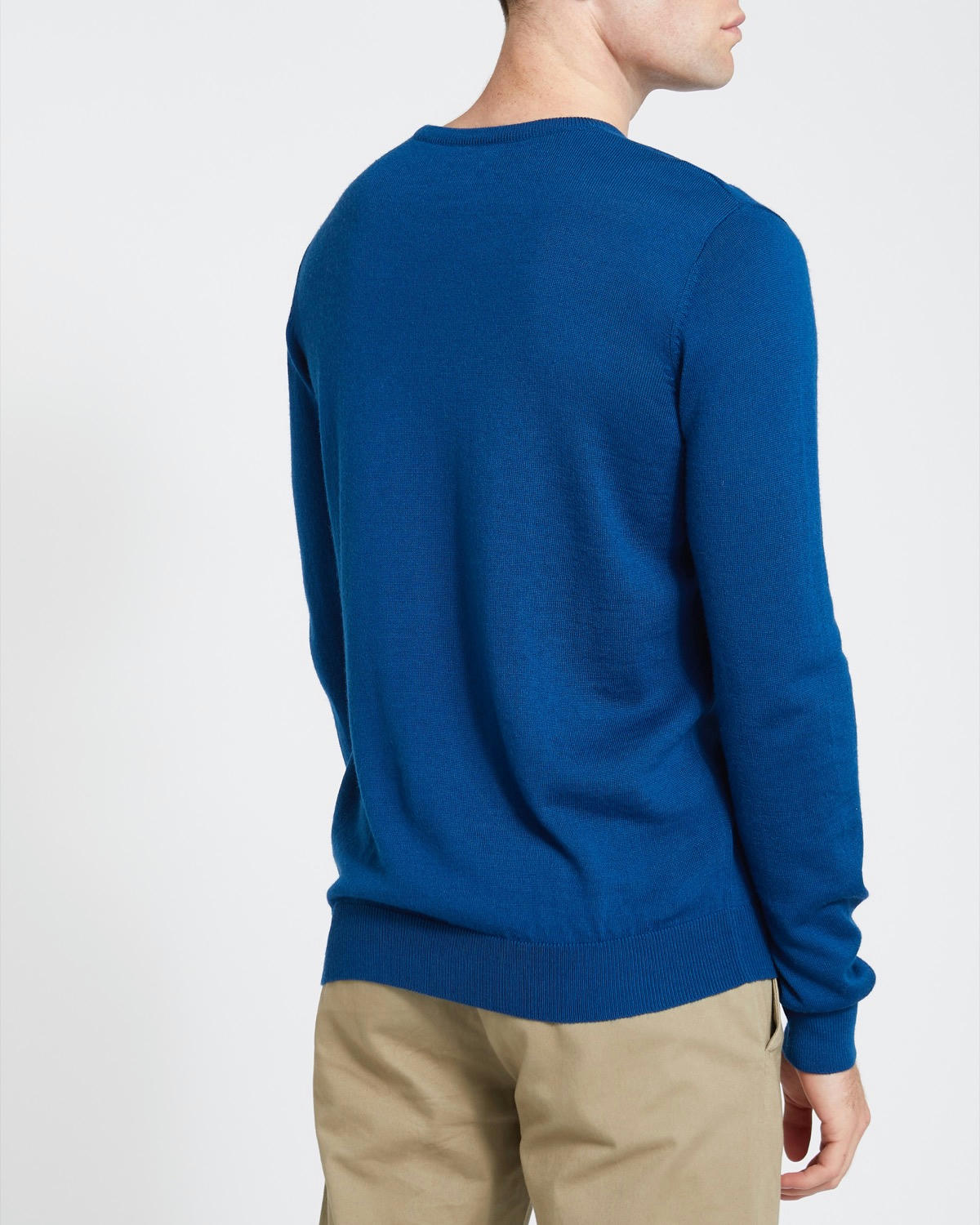 Merino Blend Crew Neck Jumper
