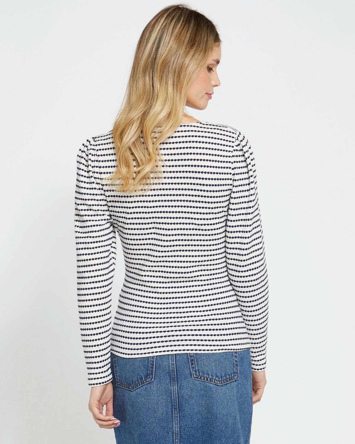 Savida Hazel Gathered Front Top