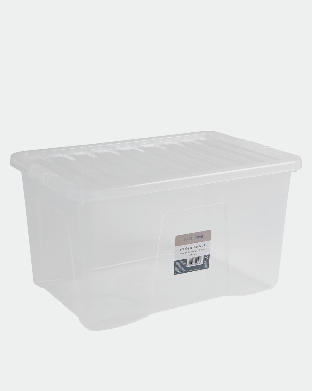 Clear Storage Box With Lid