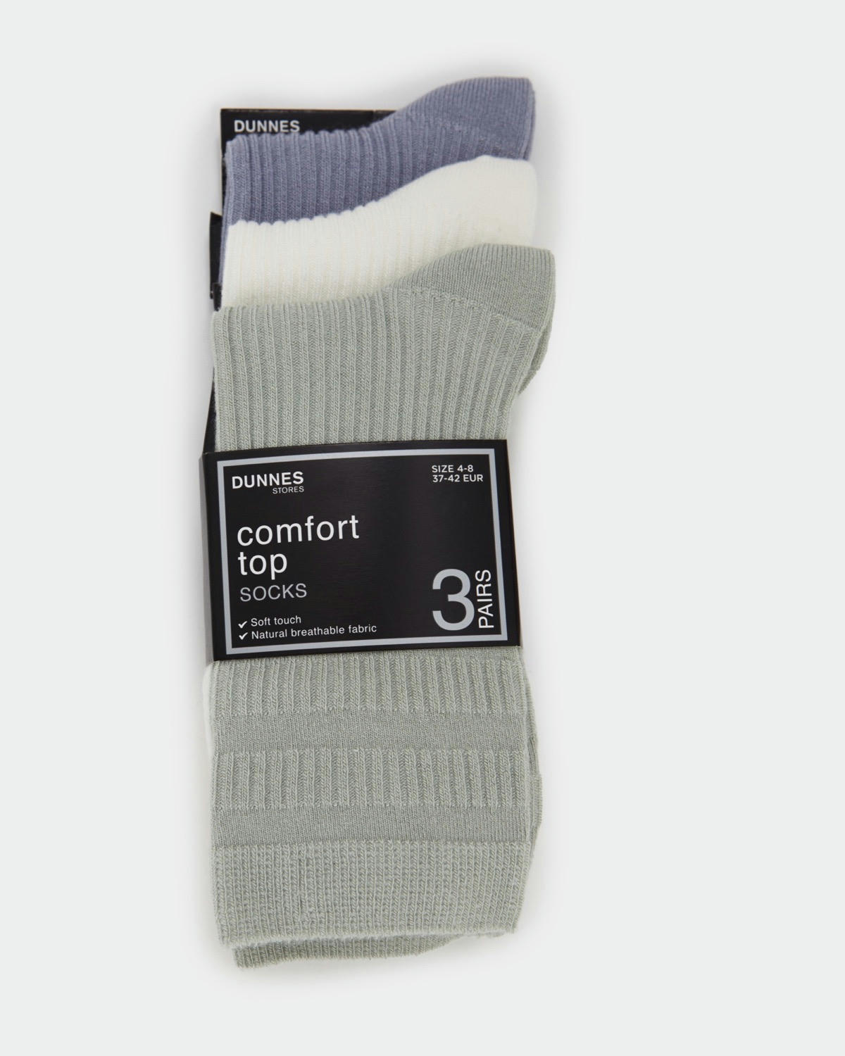 Bamboo Comfort Top Sock - Pack Of 3