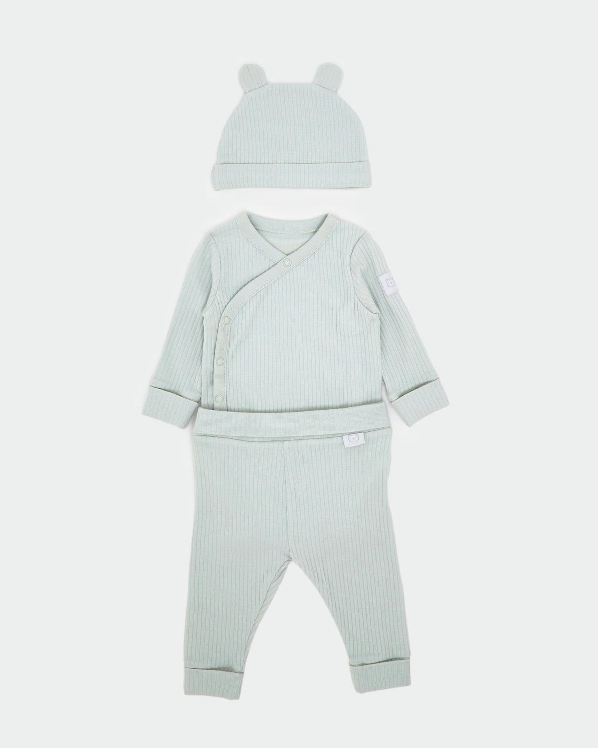 Three-Piece Wrap Set (Newborn-9 months)
