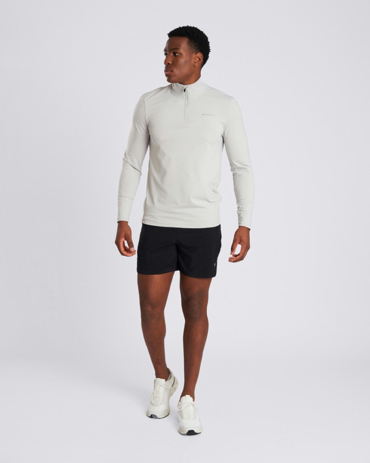 Central Qtr Zip Training Top